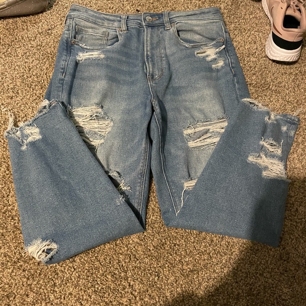 american eagle mom jean